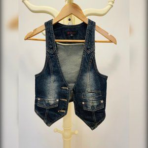 Denim Vest - NWOT